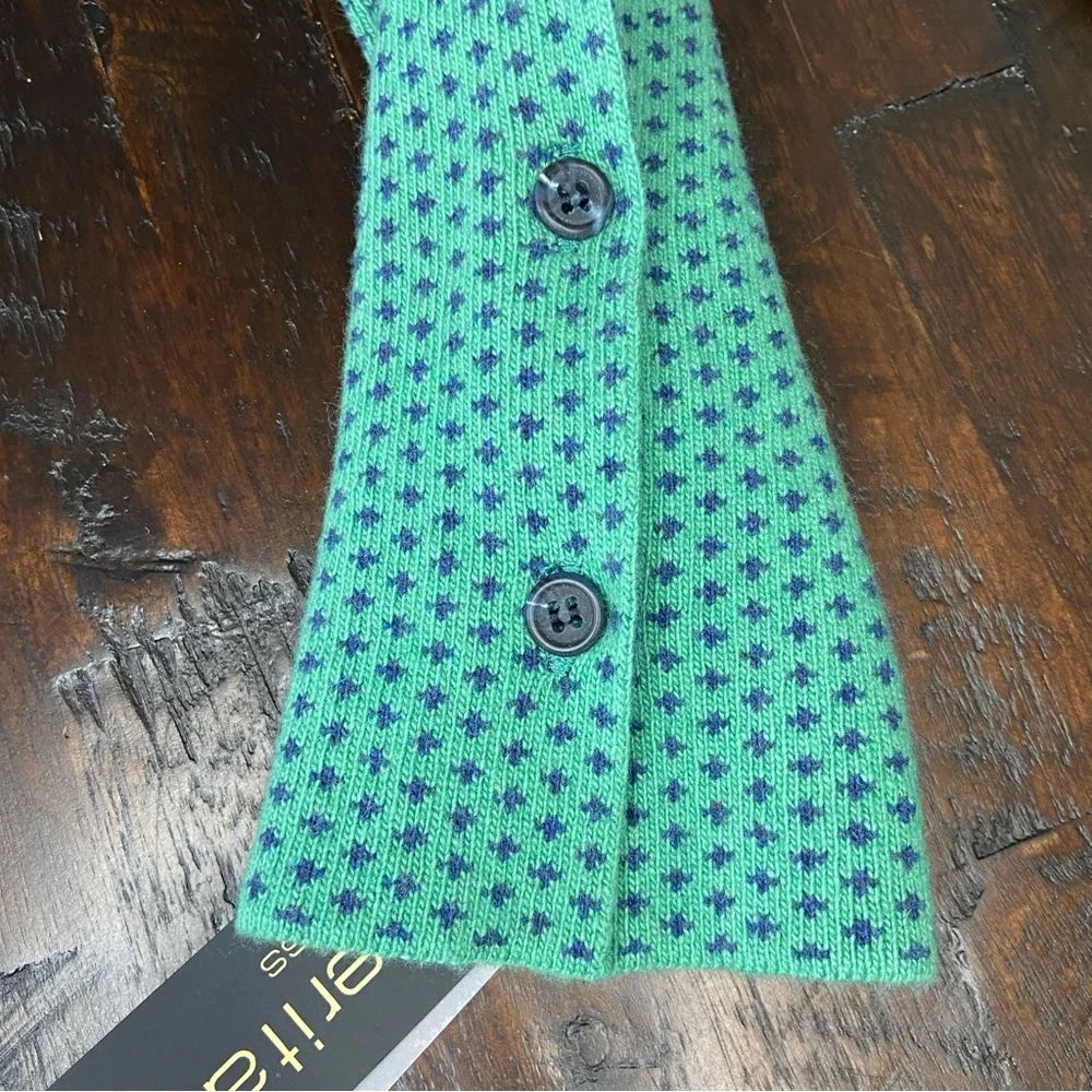 CASHMERITALY First Class Cashmere Blend Two Toned Reversible Scarf Unisex NEW